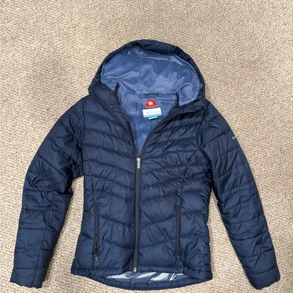 Columbia Navy Blue Fleece Jacket